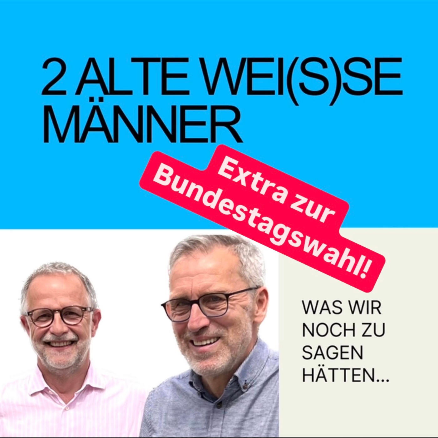 2 alte wei(s)e Männer
